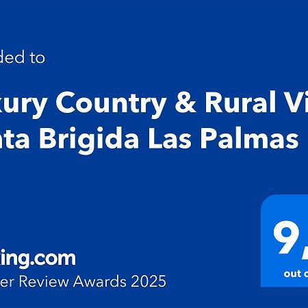Luxury Country & Rural Villa Santa Brigida Las Palmas Eksteriør billede
