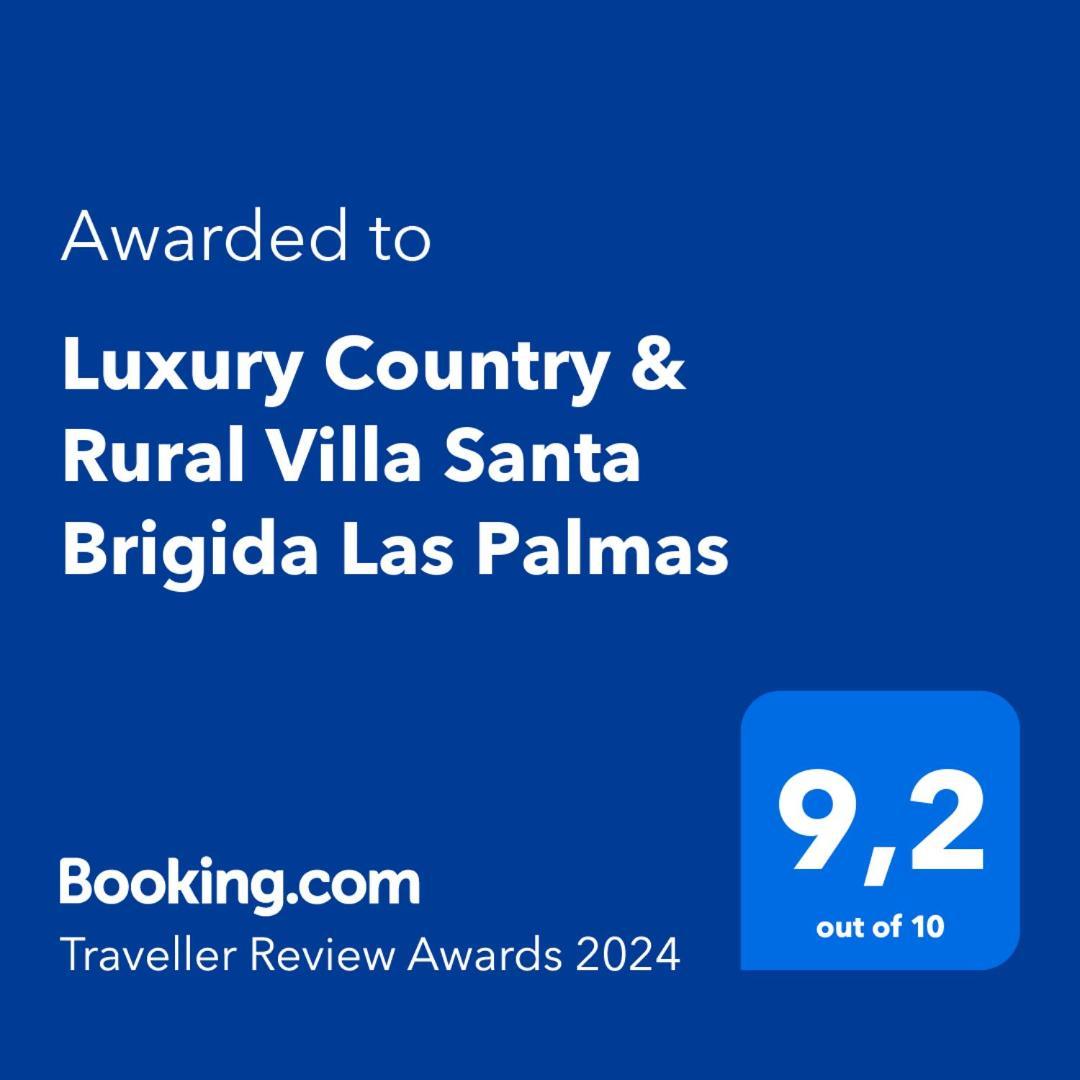 Luxury Country & Rural Villa Santa Brigida Las Palmas Eksteriør billede